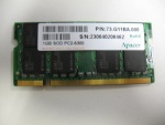 Pamięć RAM do laptopa DDR2 1GB, 667MHz APACER INNE