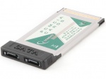 Kontroler Adapter PCMCIA na SATA 2-porty gembird CB-2S