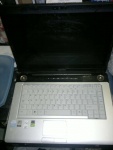 Laptop Toshiba Satellite A200 na części, klapa, ramka, obudowa, kamera, wifi, zawiasy itp