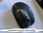 naprawa przycisku myszy logitech anywhere MX / 2