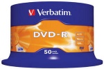 Płyta Verbatim DVD-R 50szt cake lub +R