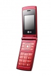 telefon LG-A133 ekran, klapka, klawiatura, plyta główna, czerwony na czesci