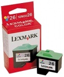 Tusz Lexmark Nr 26- głowica drukująca 26 /10N0026E/ kolor