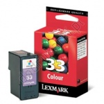 Tusz Lexmark Nr 33- głowica drukująca 33 kolor