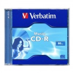 płyta CD-R music verbatim 80min płyta w pudełku